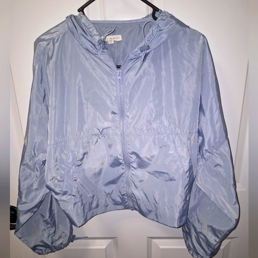 An LA Hearts cropped jacket in a ladies' size XS. Pre-loved in great condition